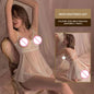 Erotic Night Dress: Hot & Crotchless Lingerie with Sexy Underwear